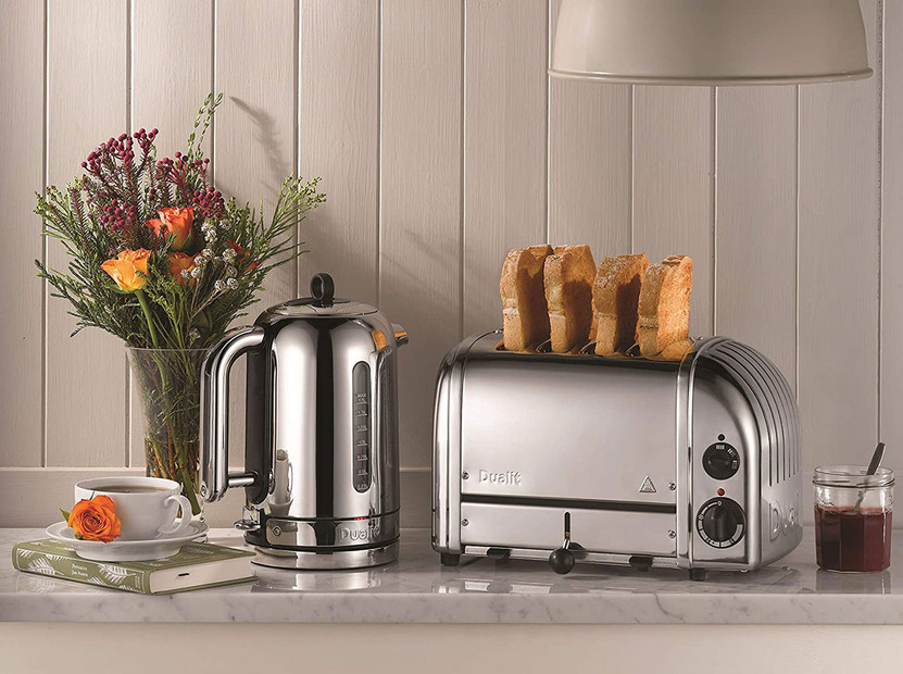 Dualit Polished Chrome 4 Slice Toaster