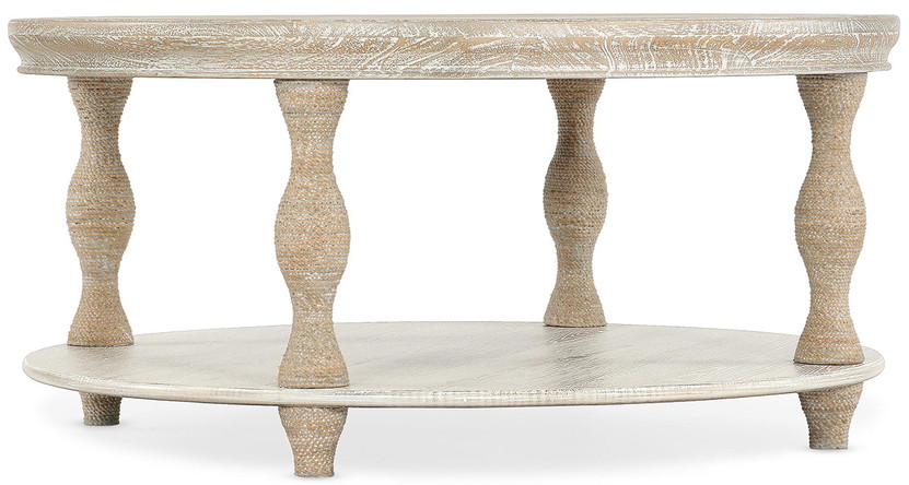 Hooker Furniture Living Room Serenity Bahari Round Cocktail Table