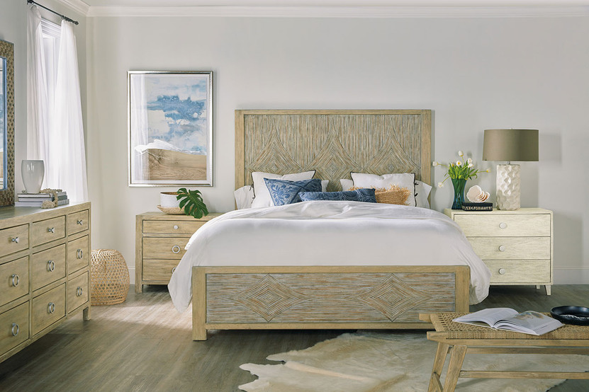 Hooker Furniture Bedroom Surfrider Queen Panel Bed