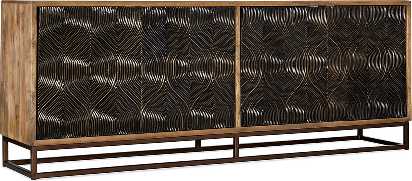 Hooker Furniture Swirl Door Entertainment Console