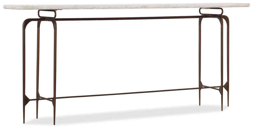 Hooker Furniture Living Room Skinny Metal Console