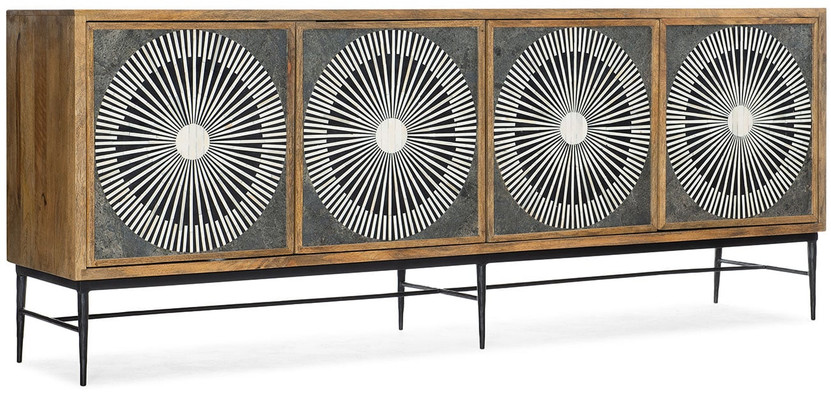 Hooker Furniture Home Entertainment Commerce  Market Giovanni Console