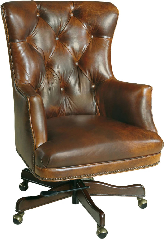 Hooker Furniture Home Office Bradley Executive Swivel Tilt Chair