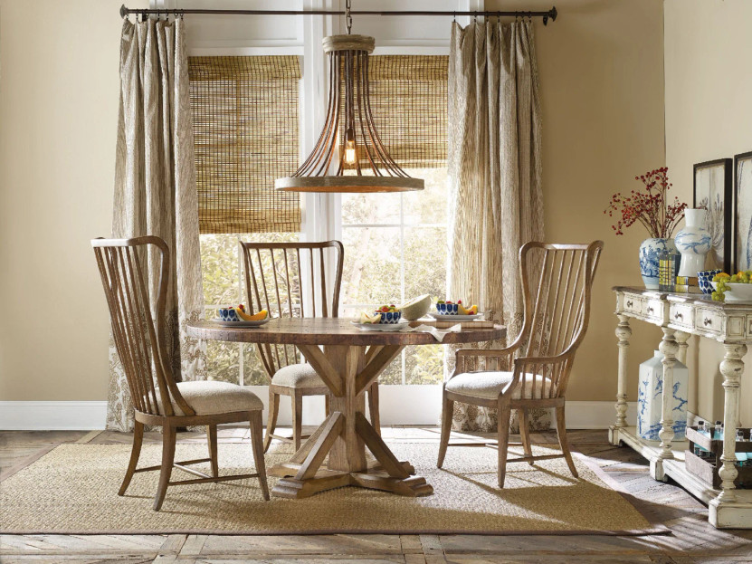 Hooker Furniture Dining Room Sanctuary Tall Spindle Side Chair