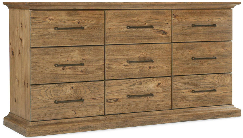 Hooker Furniture Bedroom Big Sky Nine Drawer Dresser