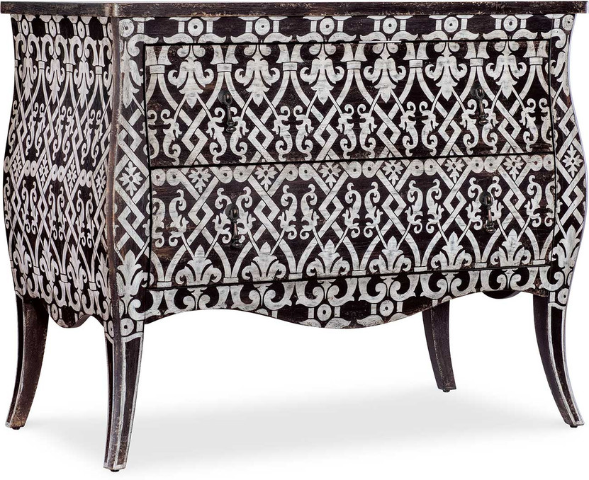 Hooker Furniture Americana Bombay Accent Chest with Two Drawers in Americana Molasses