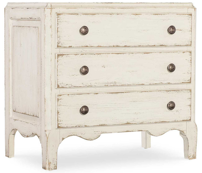 Hooker Furniture Americana Three-Drawer Nightstand in Daisy (1)