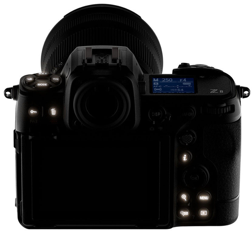 Nikon Z 8 Black Mirrorless Digital Camera with 24-120mm f4 Lens