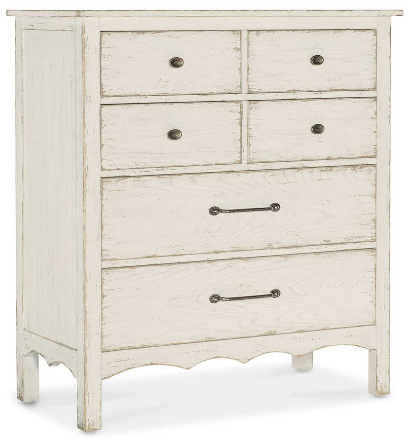 Hooker Furniture Americana Six-Drawer Chest in Daisy