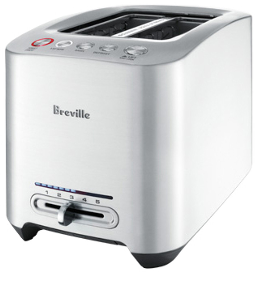 Breville Die-Cast Stainless Steel 2-Slice Smart Toaster