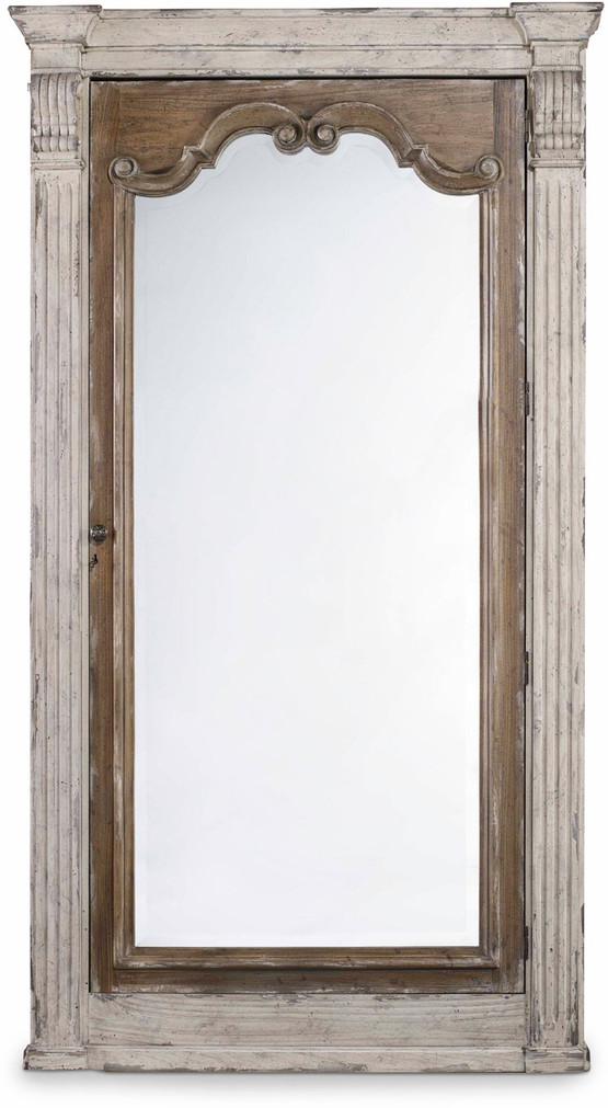 Hooker Furniture Accents Chatelet Floor Mirror w Jewelry Armoire Storage