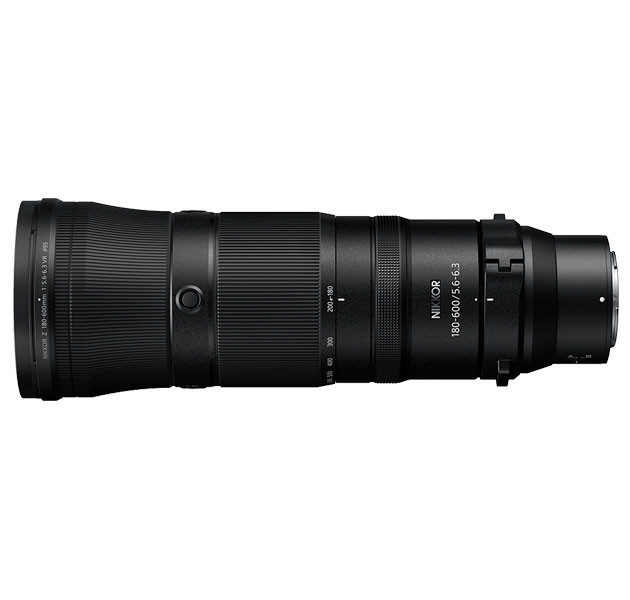 Nikon NIKKOR Z 180-600mm f5.6-6.3 VR Z-Mount Lens Black