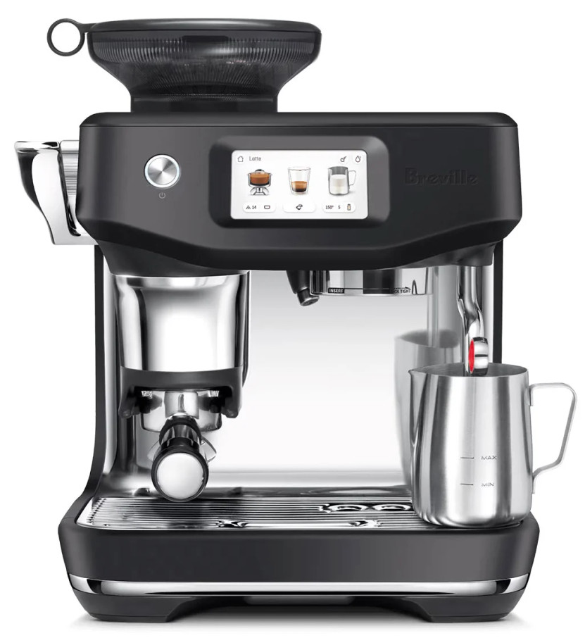 Breville Espresso Machine the Barista Touch Impress in Black Truffle