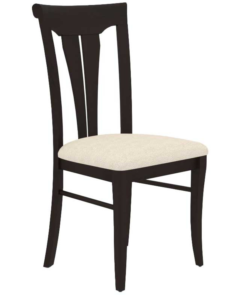 Canadel Core Dining Chair 5189 in Ebony Washed 6K Sunbrella