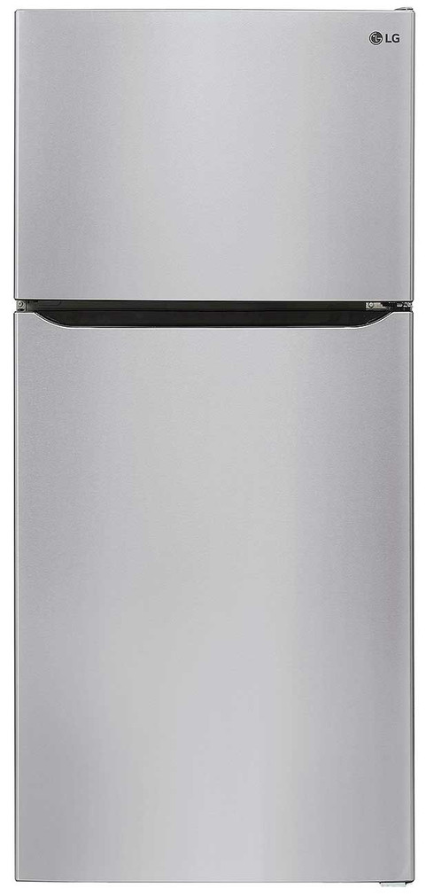 LG 23.8 Cu. Ft. Top Freezer Refrigerator 33-Inch Wide in Stainless Steel