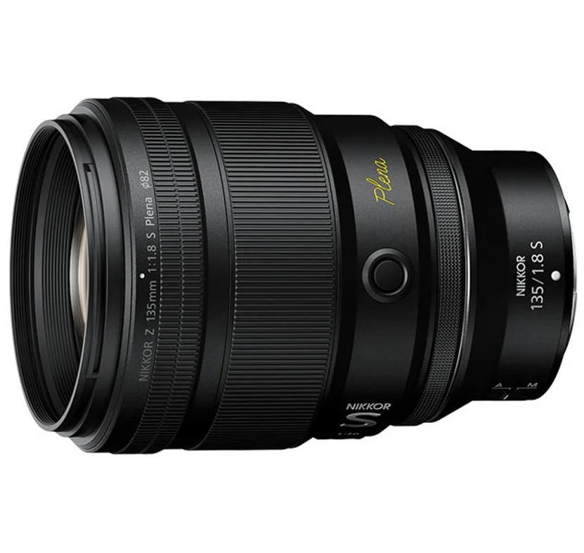 Nikon NIKKOR Z 135mm f1.8 S Plena Camera Lens in Black