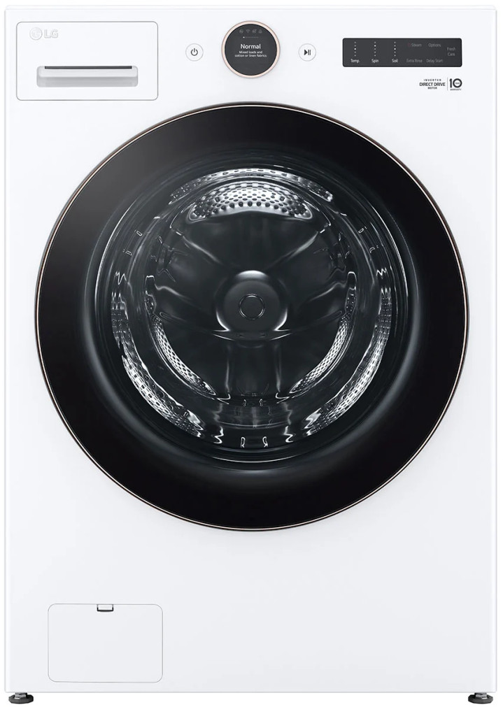 LG 5 Cu. Ft. White Front Load Washer