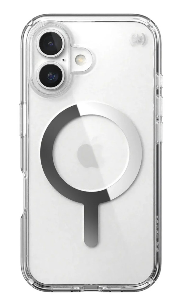 Speck Presidio Perfect-Clear Apple iPhone 16 Case