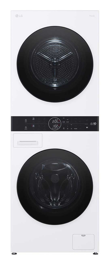 LG Washer And Electric Ventless Dryer WashTower 24-Inch in White