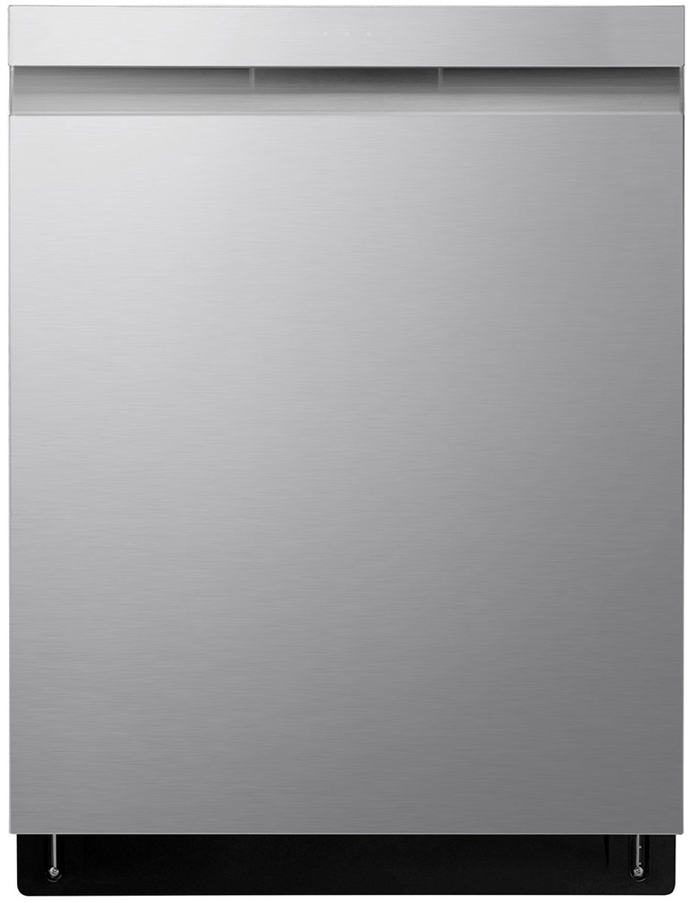 LG 24 PrintProof Stainless Steel Top Control Smart Wi-Fi Enabled Dishwasher With QuadWash And TrueSteam