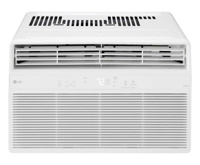 LG Window Air Conditioner 8,000 BTU 115V Smart Wi-Fi Enabled