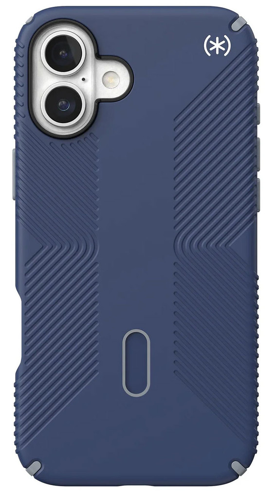 Speck Presidio2 Grip Apple iPhone 16 Plus Case in Coastal BlueDust Grey