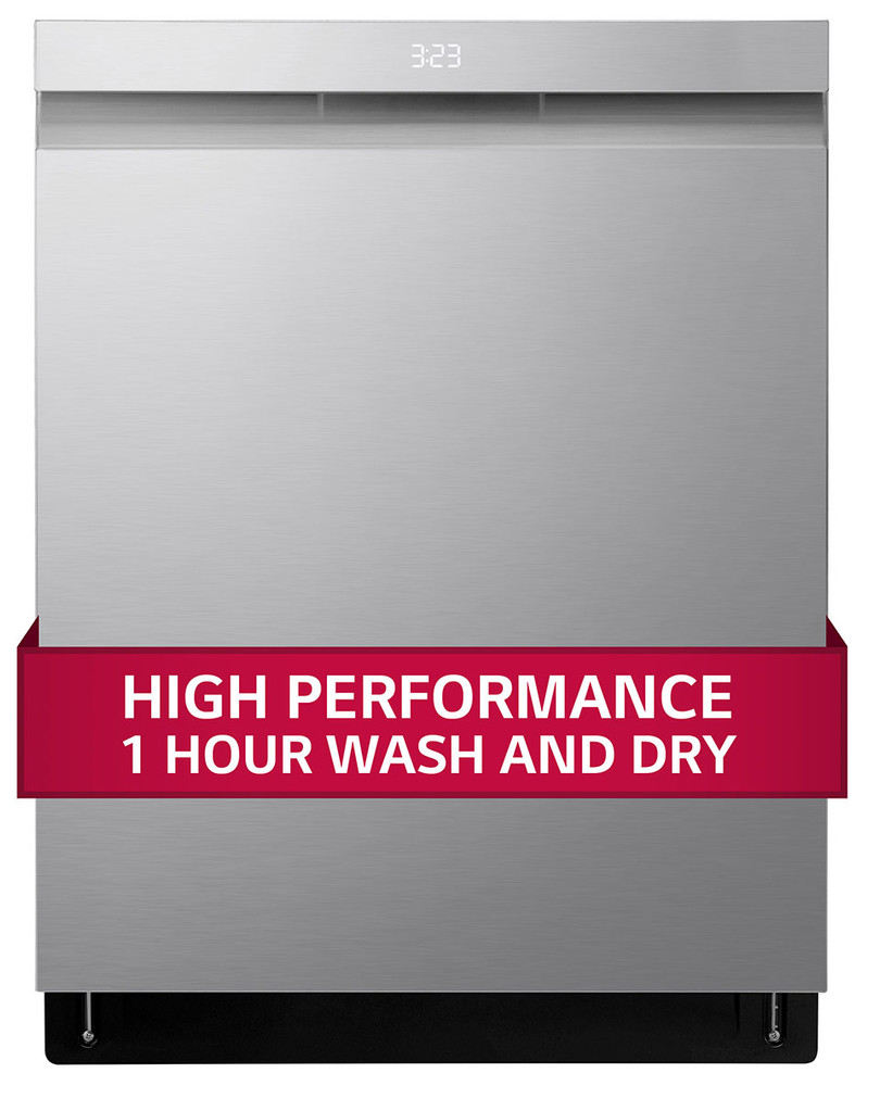 LG 24 PrintProof Stainless Steel Top Control Wi-Fi Enabled Dishwasher With QuadWash Pro (1)