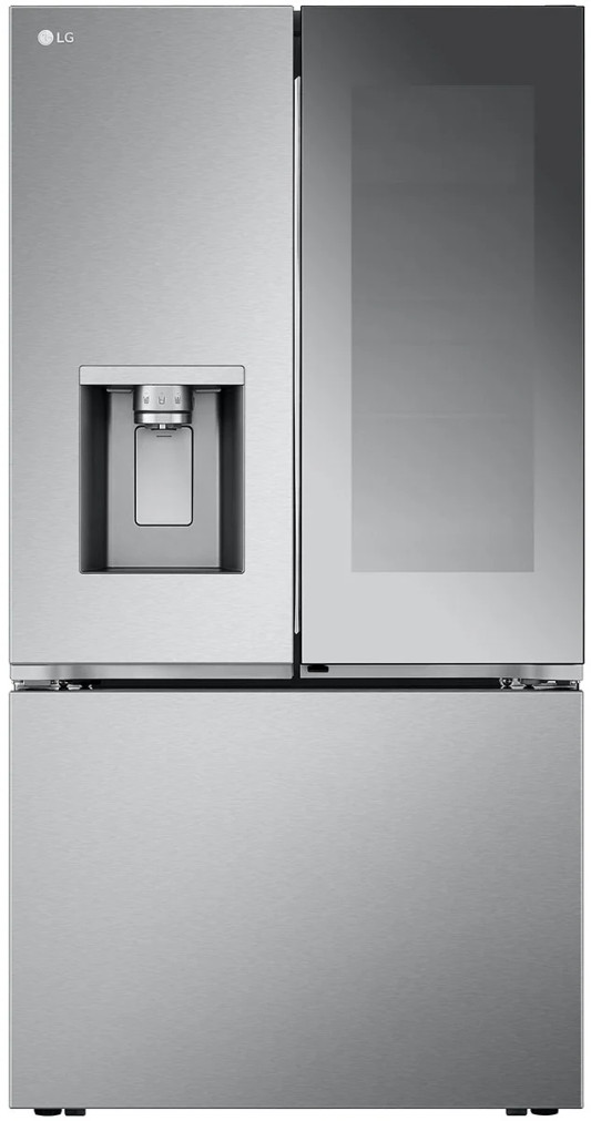 LG 26 Cu. Ft. Counter-Depth French Door Refrigerator 36-Inch Wide ADA in PrintProof Stainless Steel (1)