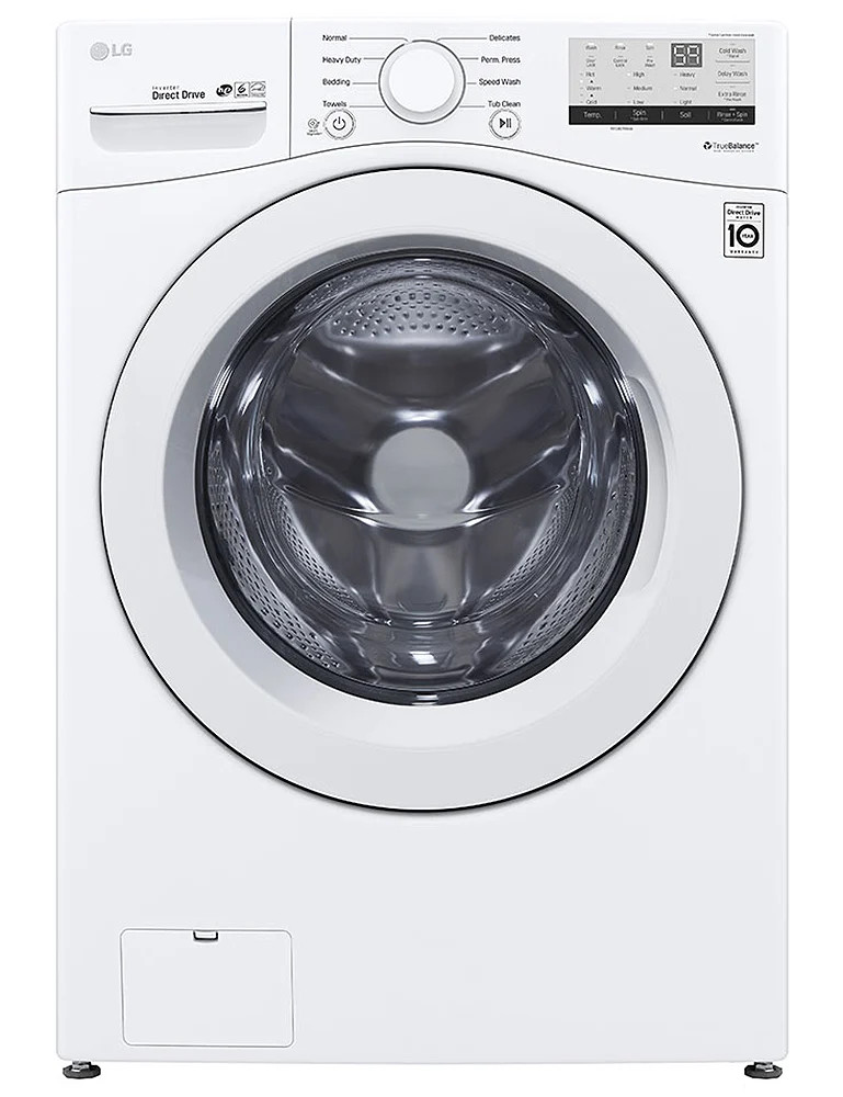 LG 4.5 Cu. Ft. White Ultra Large Front Load Washer