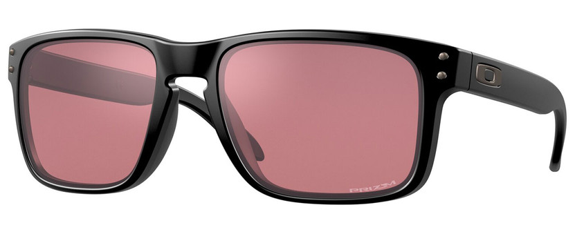 Oakley Holbrook Sunglasses 55mm with Matte Black Frame and Prizm Dark Golf Lenses