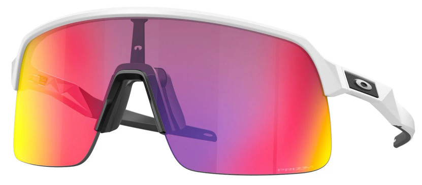 Oakley Sutro 137mm Sunglasses with Matte White Frame and Prizm Road Lenses