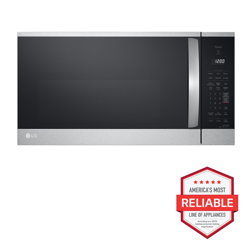 LG 1.8 Cu. Ft. PrintProof Stainless Steel Wi-Fi Enabled Over-The-Range Microwave Oven With EasyClean