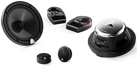 JL Audio 6.5 Black Convertible Components Pair