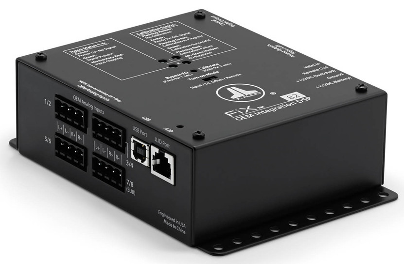 JL Audio Black OEM Integration DSP With Automatic Time Correction And Digital EQ