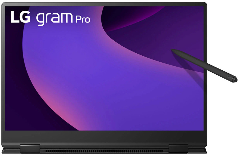 LG gram Pro 2-in-1 OLED Laptop 16-Inch Intel Core Ultra 7 255H 32GB RAM 2TB SSD, Intel Arc Graphics in Black