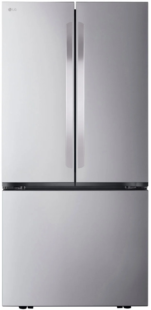 LG 21 Cu. Ft. 3-Door French Door Refrigerator 33-Inch Wide ADA in PrintProof Stainless Steel