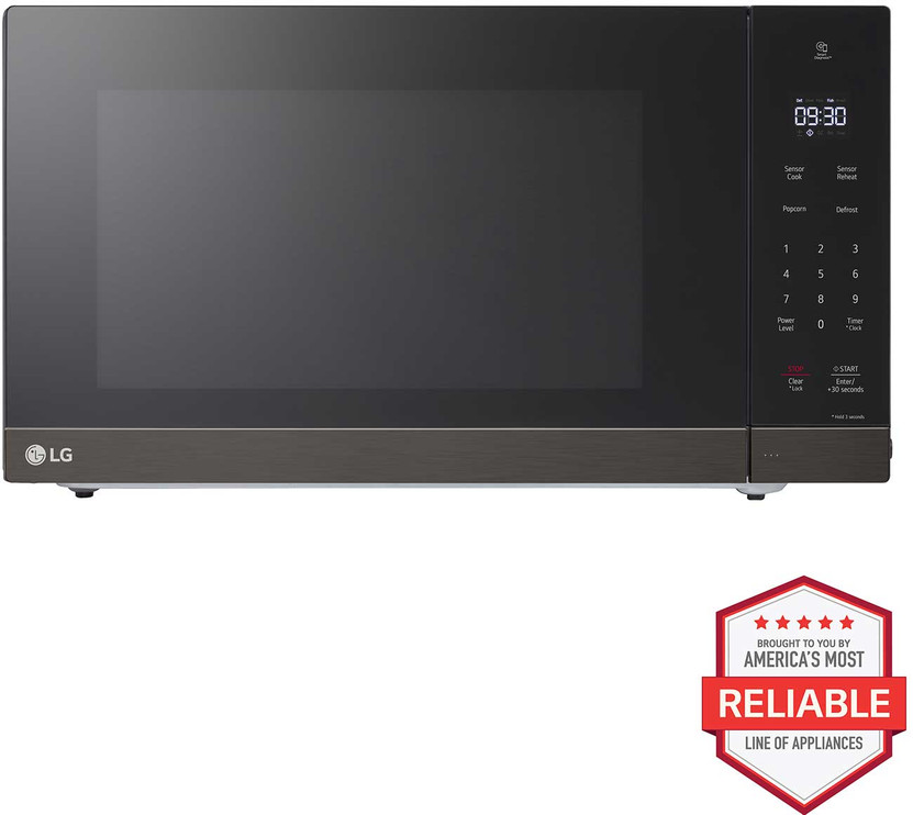 LG NeoChef Countertop Microwave With Smart Inverter 2.0 Cu. Ft. in Black Stainless Steel