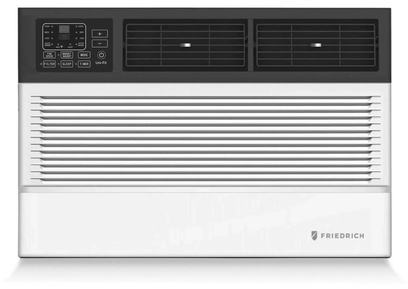 Friedrich Uni-Fit 10,000 BTU 10.7 EER 115 V Smart Thru-The-Wall Air Conditioner in White