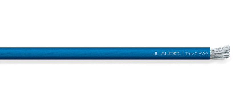 JL Audio Translucent Blue 2 AWG Power Wire Price Per Foot