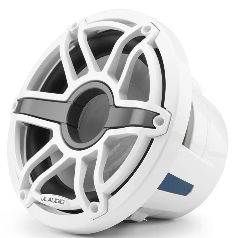 JL Audio M6 Series 10 Gloss White Marine Subwoofer Driver (1)