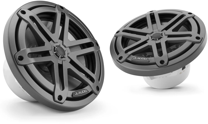 JL Audio M3 7.7 Gunmetal Coaxial Marine Speakers