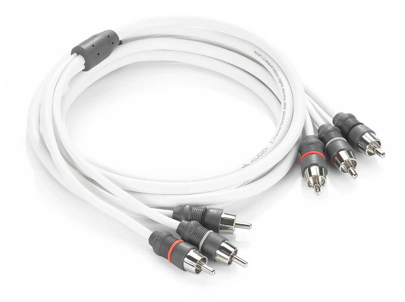 JL Audio 3-Channel 6ft. Marine Audio Interconnect Cable