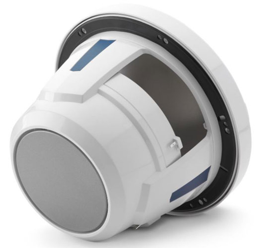 JL Audio M6 Series 8.8 Gloss White Marine Coaxial Speakers Pair