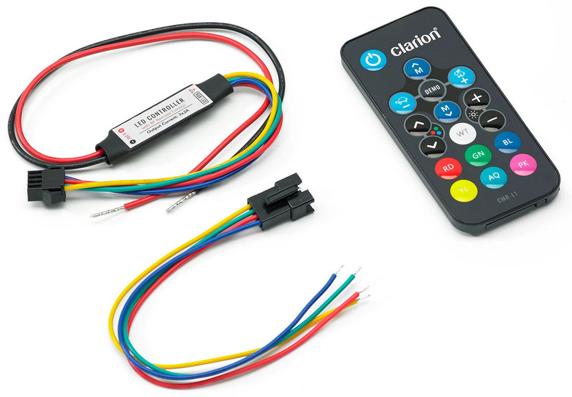 Clarion RGB Lighting Controller for LED Speakers and Subwoofers