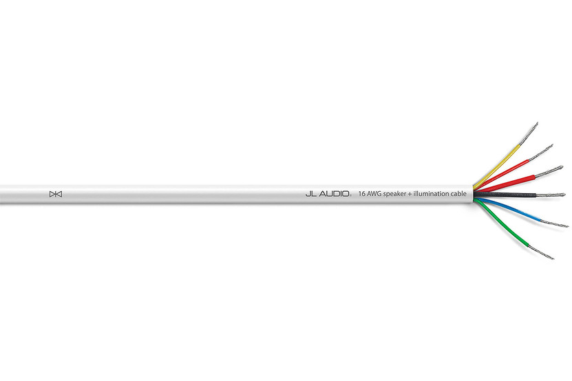 JL Audio White 6-Conductor Multifunction Cable Per Foot