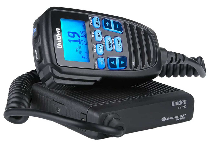 Uniden Ultra-Compact CB Radio with Mic Control