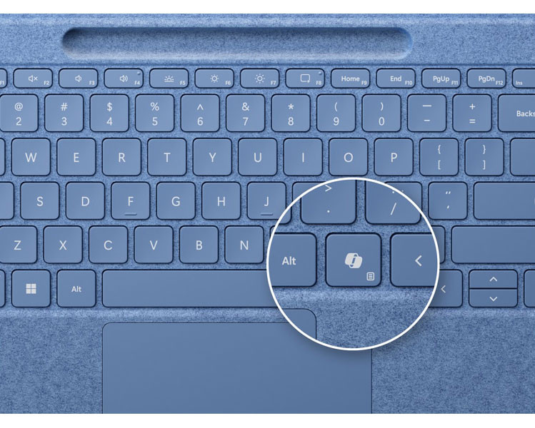 Microsoft Surface Pro Flex Keyboard with Slim Pen in Black