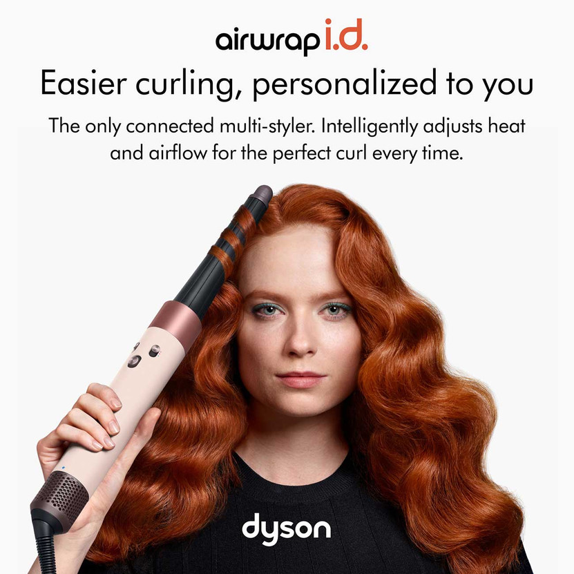 Dyson Airwrap i.d Multi-Styler  Dryer StraightWavy in Ceramic Pink  Rose Gold