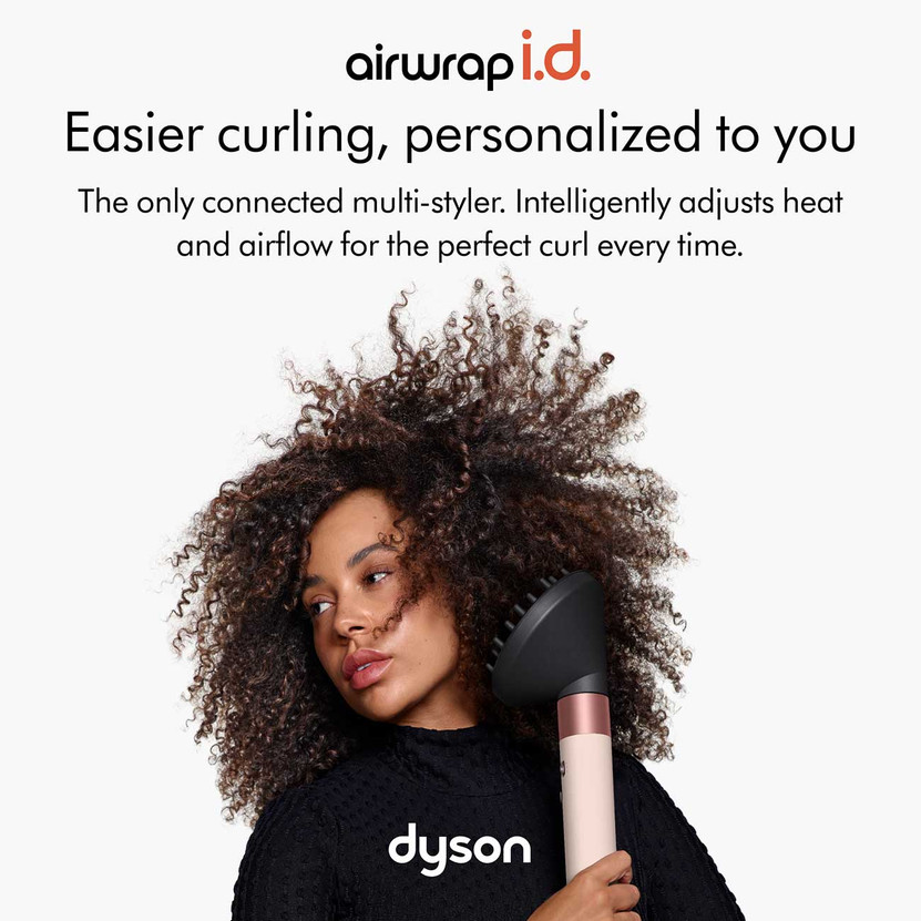 Dyson Airwrap i.d Multi-Styler  Dryer CurlyCoily in Ceramic Pink  Rose Gold