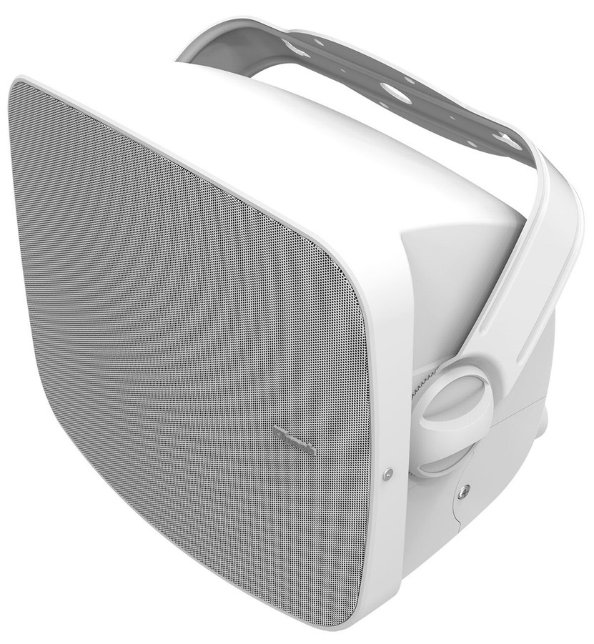 Klipsch IndoorOutdoor Speakers RSM Series Full-range 5.25-Inch in White Pair
